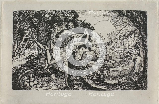 The Cyder Feast, n.d. Creator: Edward Calvert.