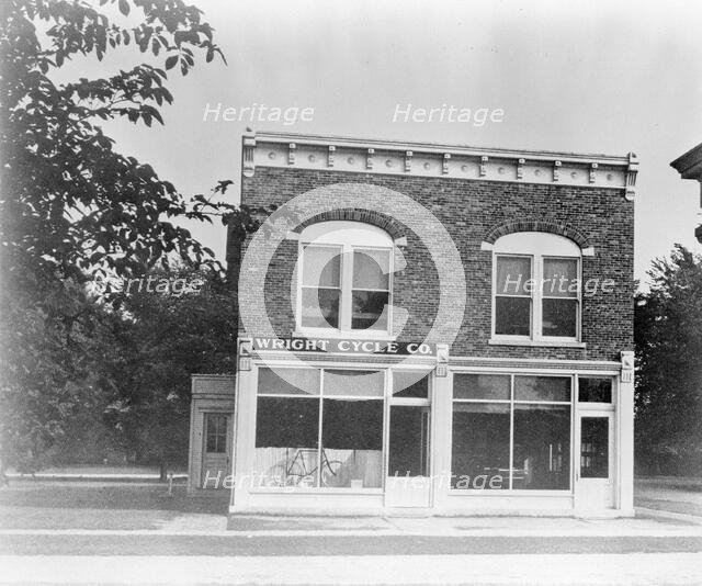 Wright Brothers Bicycle Shop, 1937. Creator: Unknown.