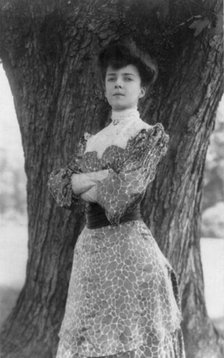 Alice (Roosevelt) Longworth, 1884-1980, 1902. Creator: Frances Benjamin Johnston.