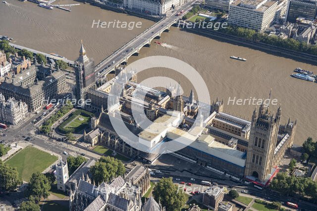 The Houses of Parliament, Westminster, London, 2021. Creator: Damian Grady.