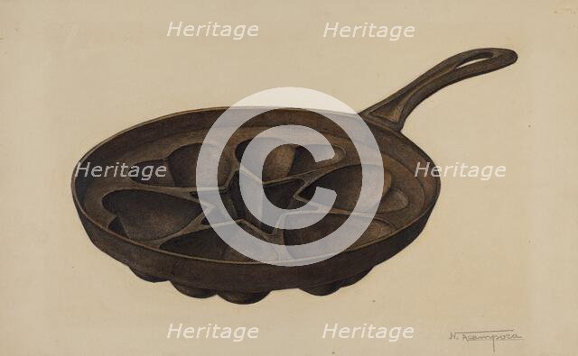 Muffin Pan, c. 1939. Creator: Nicholas Acampora.