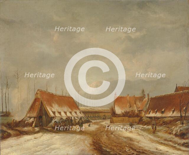 The Casemates before Naarden, 1814, 1814. Creator: Pieter Gerardus van Os.