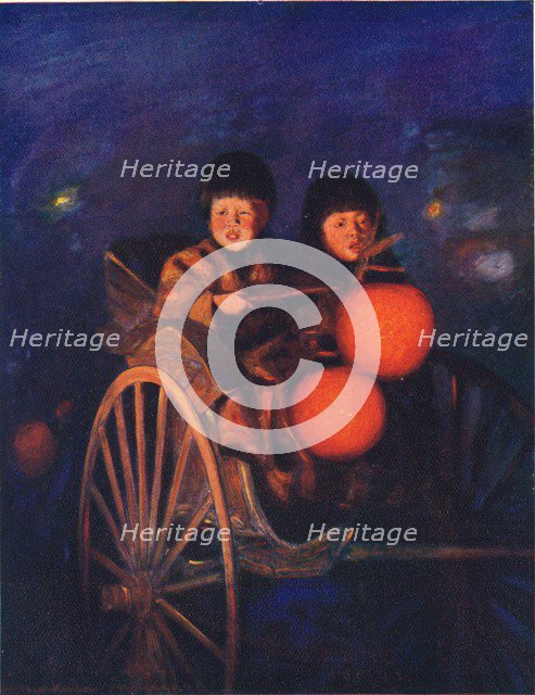 'By the Light of the Lanterns', c1887, (1901). Artist: Mortimer L Menpes.