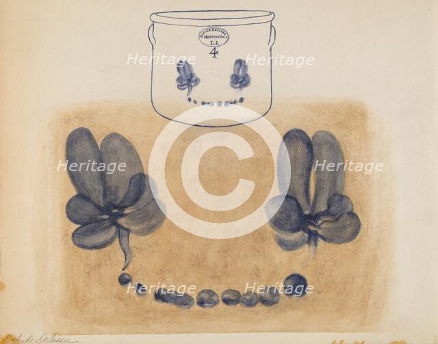 Crock, probably 1937/1938. Creator: Yolande Delasser.