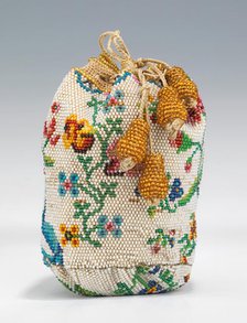 Coin purse, European, 1780-1810. Creator: Unknown.