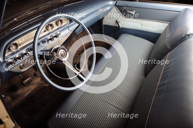 Ford Galaxie 500 race car 1962. Artist: Simon Clay.