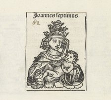 Pope Joan (from the Schedel's Chronicle of the World), 1493.