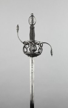 Rapier, Europe, western, 1630-40. Creator: Unknown.