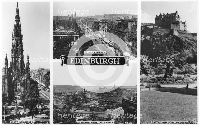 Edinburgh, Scotland, 20th century. Artist: Unknown