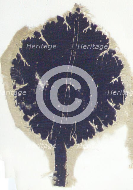 Textile Fragment, Coptic, 5th-6th century. Creator: Unknown.