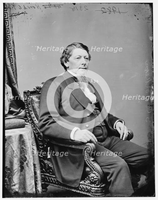 Samuel Carr Forker of New Jersey, between 1860 and 1875. Creator: Unknown.