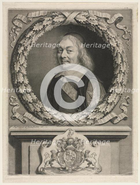 Henri-Auguste de Loménie Comte de Brienne, 1660. Creator: Robert Nanteuil (French, 1623-1678).