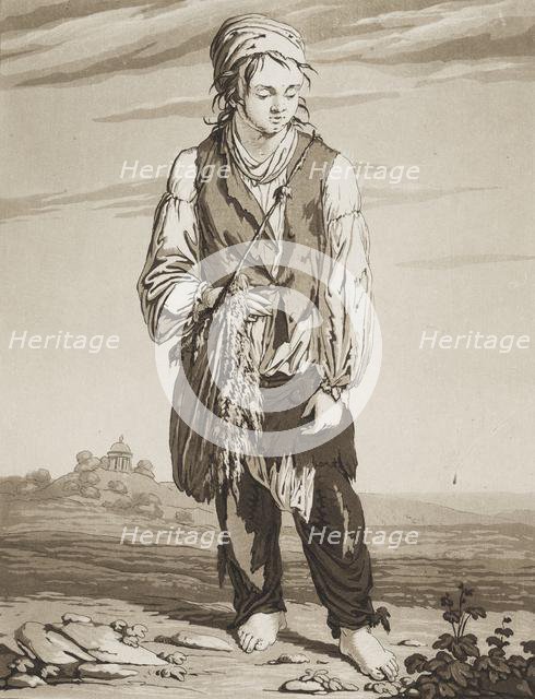 The Young Beggars, c. 1800. Creator: Karl Ludwig Bernhard Buchhorn (German, 1770-1856).