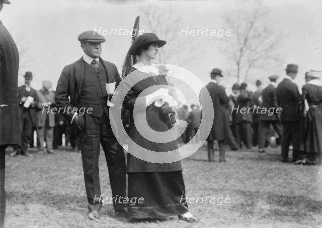 H.K. Vingut & wife, 1914. Creator: Bain News Service.