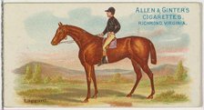 Laggard, from The World's Racers series (N32) for Allen & Ginter Cigarettes, 1888. Creator: Allen & Ginter.