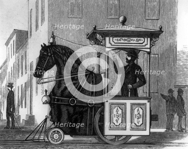 Horse power, 1876. Artist: Unknown