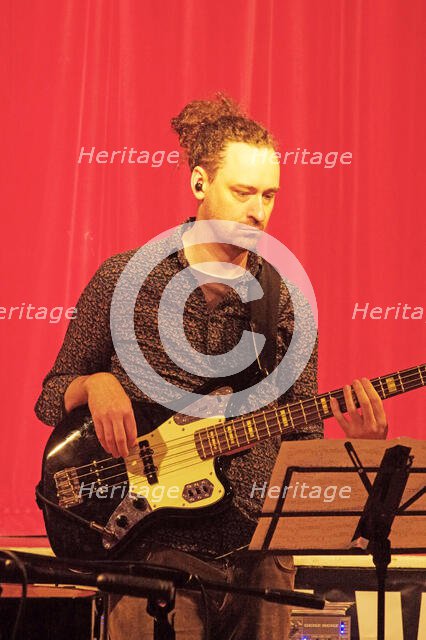 Paul Michael, Byron Wallen 4 Corners, Battle Jazz Festival, Battle, East Sussex, July 2023. Creator: Brian O'Connor.