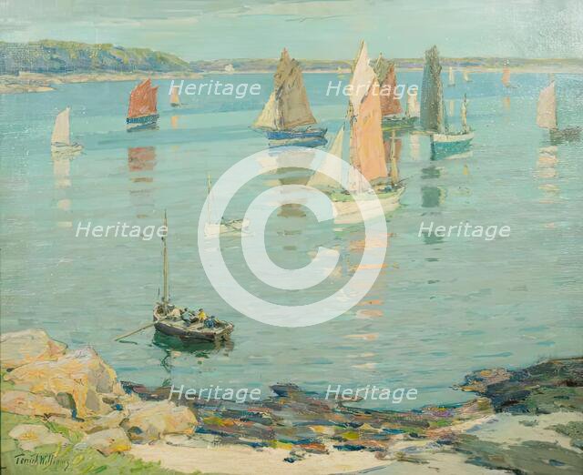 In with the Tide, Concarneau, 1929-30. Creator: Terrick Williams.