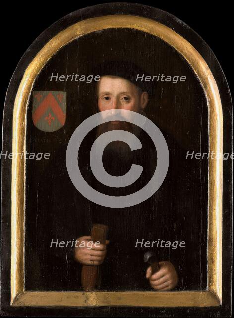 Portrait of Willem Fransz van Schoterbosch (c.1510-?), c.1620. Creator: Jan Verspronck.