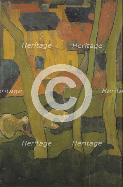 Decorative Landscape I. Creator: Jan Verkade.