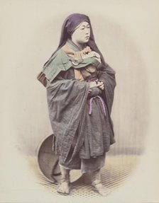 Mendicant Nun, 1868. Creator: Felice Beato.