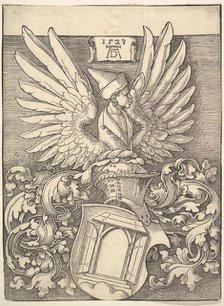 Coat of Arms of Albrecht Dürer, 1523. Creator: Albrecht Durer.