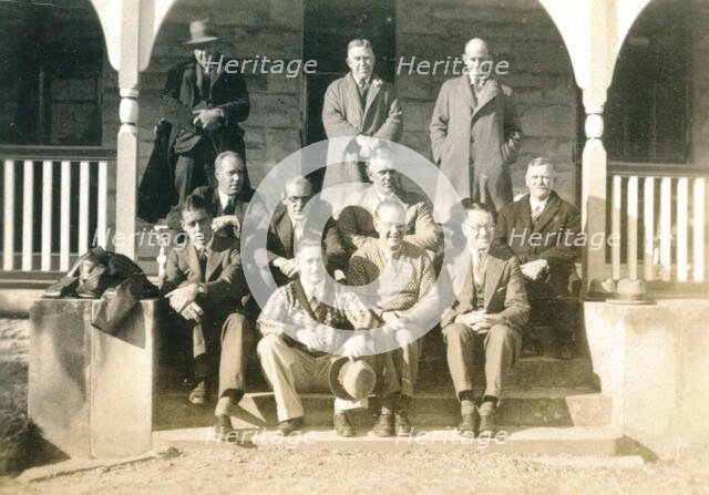 Aldermen and staff. Creator: Unknown.