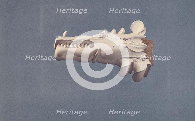 Gargoyle/Gutter Spout, 1935/1942. Creator: Rosamond P Gray.