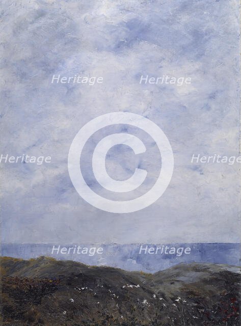 Coastal Landscape, 1903. Creator: August Strindberg.