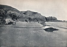 'Lydstep - The Cliffs and the Beach', 1895. Artist: Unknown.