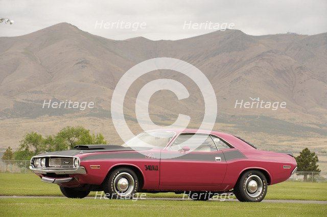Dodge Challenger TA 1970. Artist: Simon Clay.