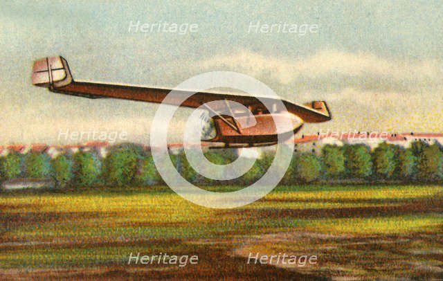 RRG Storch IV plane, 1920s, (1932).  Creator: Unknown.