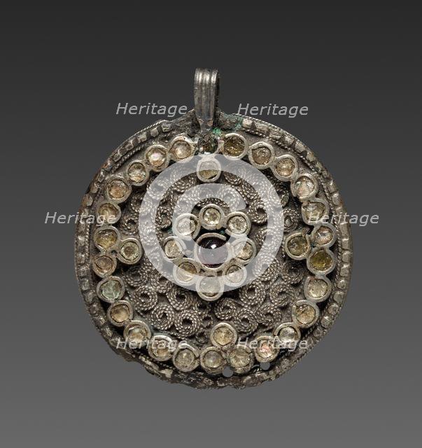 Disk Pendant, 300s-700s. Creator: Unknown.