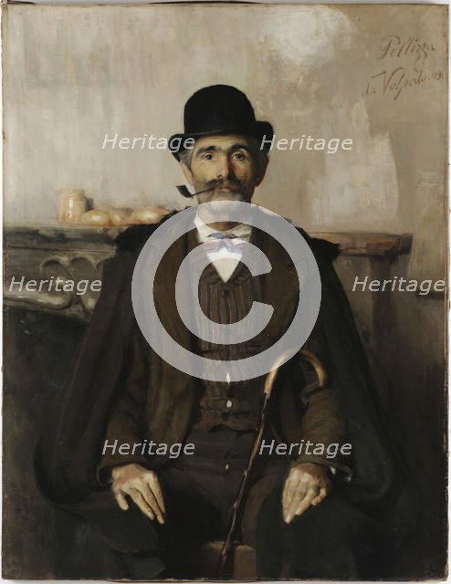 Il Mediatore , 1891. Creator: Pellizza da Volpedo, Giuseppe (1868-1907).