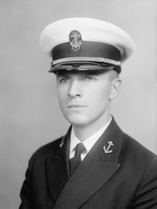 Leith, Harold G., Midshipman - Portrait, 1933. Creator: Harris & Ewing.