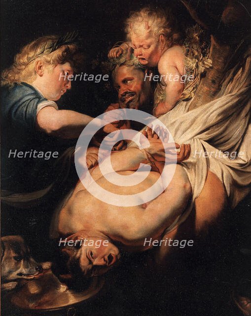 Apollo Flaying Marsyas, ca 1625. Creator: Jordaens, Jacob (1593-1678).