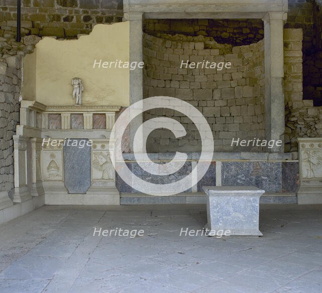 Heroon of Diodoros Pasparos, Upper Acropolis, Pergamon, Turkey, 1999. Creator: Unknown.