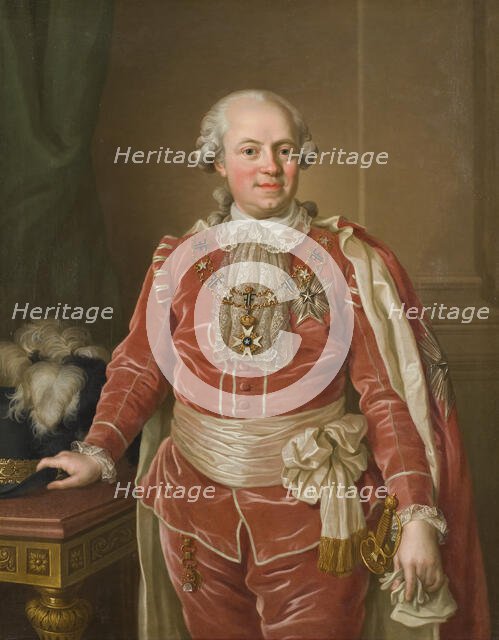 Samuel of Ugglas (1750-1812), count, governor, president of the chamber..., c1780. Creator: Ulrika Fredrika Pasch.