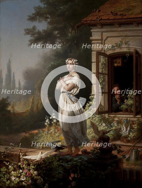 Zosia in the Morning, 1863. Creator: Leonard Straszynski.