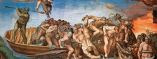 The Last Judgment (Fresco of the Sistine Chapel in the Vatican), 1536-1541. Creator: Buonarroti, Michelangelo (1475-1564).
