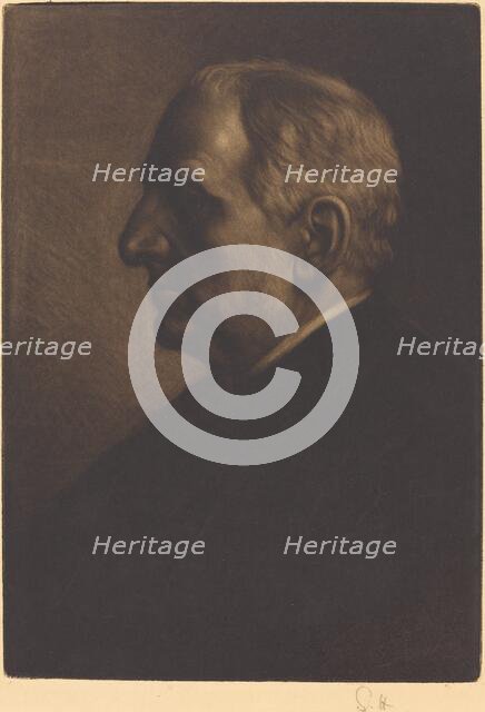 Sir Seymour Haden. Creator: Alphonse Legros.