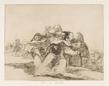 Plate 42 from 'The Disasters of War' (Los Desastres de la Guerra): 'Every..., 1810 (published 1863). Creator: Francisco Goya.