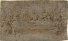 The Last Supper, mid 16th century. Creator: Unknown.