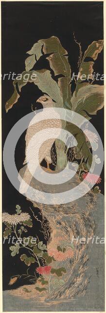 The White Falcon, 1780. Creator: Isoda Koryusai.