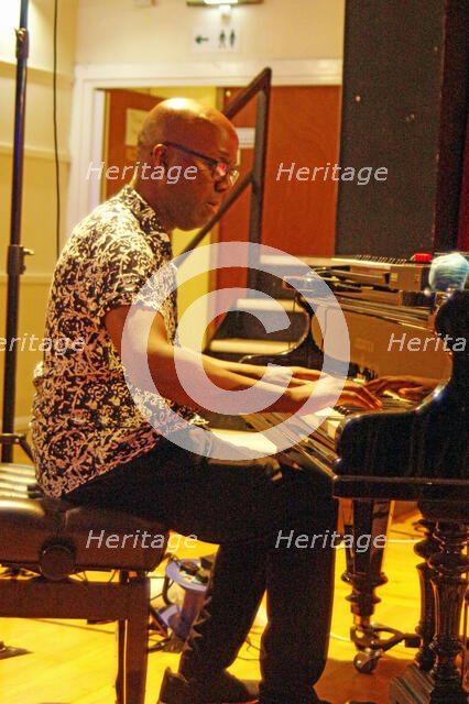 Robert Mitchell, Robert Mitchell True Think, Battle Jazz Festival, Battle, East Sussex, July 2023. Creator: Brian O'Connor.