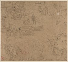 Album of Daoist and Buddhist Themes: Kings of Hells: Leaf 39, 1200s. Creator: Unknown.