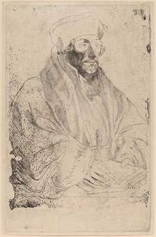 Erasmus of Rotterdam, probably 1626/1641. Creator: Anthony van Dyck.