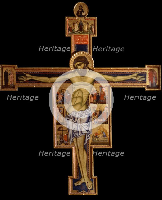 The Crucifix, ca 1260. Artist: Coppo di Marcovaldo (1225-1274)