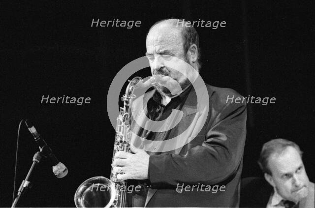 Danny Moss, Danny Moss Group, Brecon Jazz Festival, Powys, Wales, 2002. Creator: Brian O'Connor.