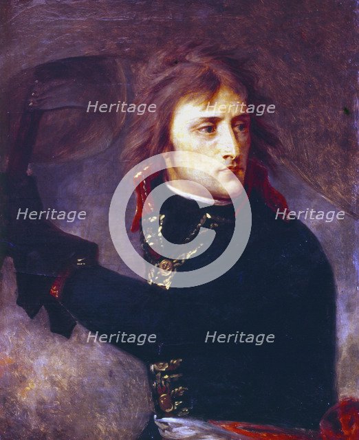 'Bonaparte at the Bridge of Arcole', 1796. Artist: Antoine-Jean Gros